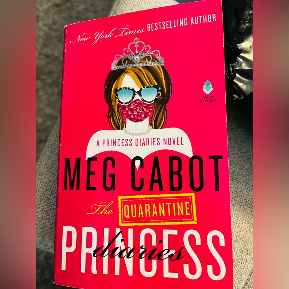 Paperback Version of Meg Cabot’s “The Quarantine Princess Diaries”